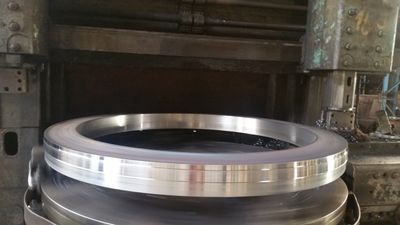 Ring Forging — finished forged piece