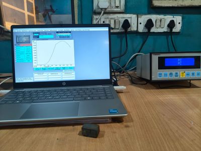 Testing lab — microstructure analysis